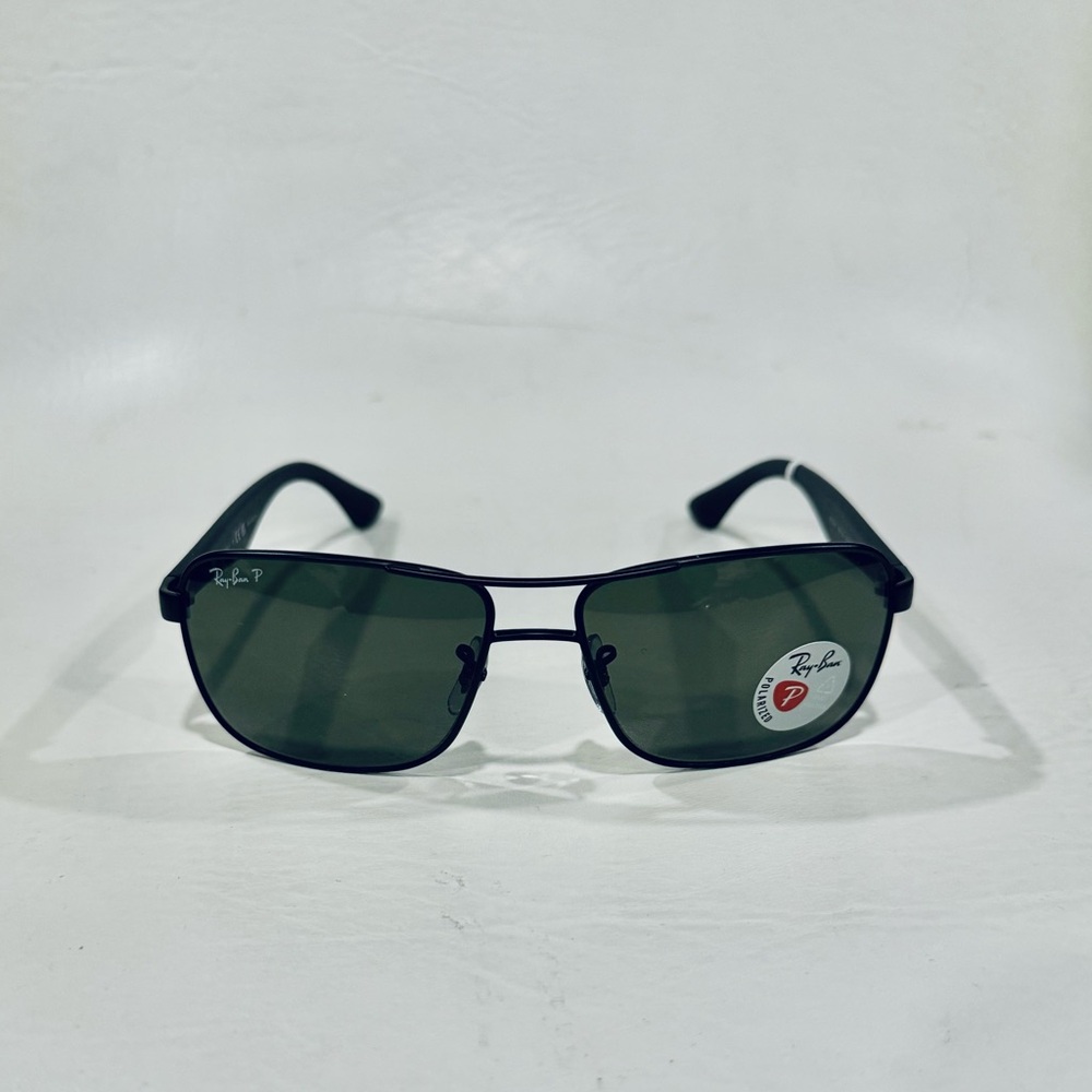Ray-Ban 3516 ☀️Polarized☀️ Steel Black NEW Complete with Ray Ban Kit